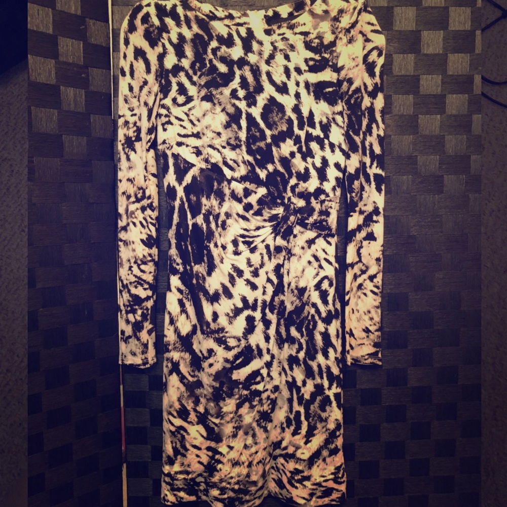 Karen Millen animal print dress